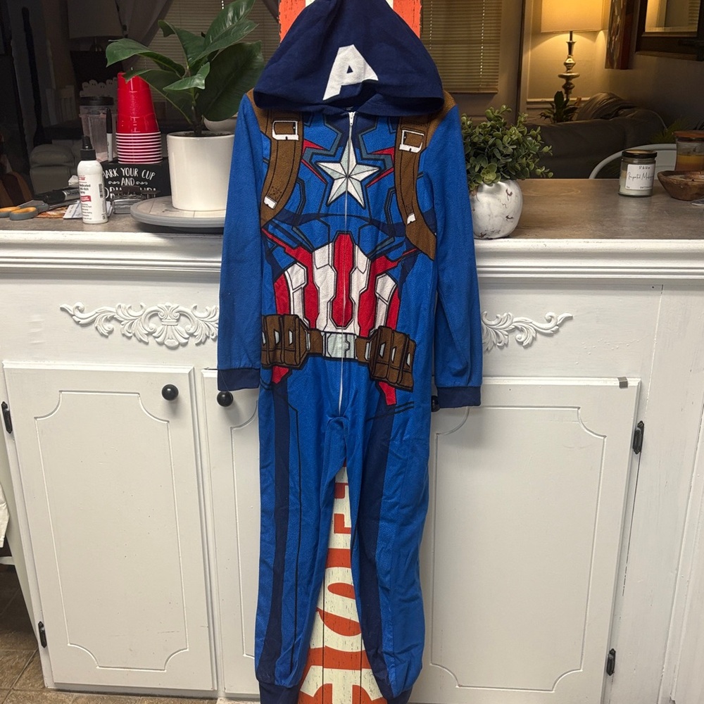 Heroic Blue and Red Kids Costume
